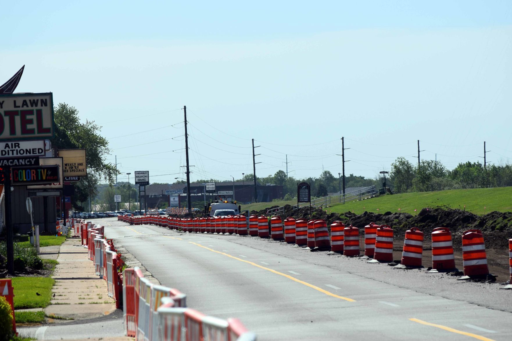 Portage construction shifts to phase 2